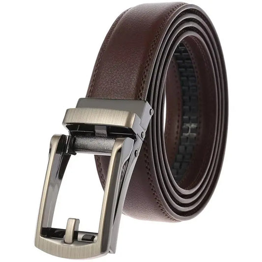 Cinturon de click Automatico Ajustable - Marron Almacen